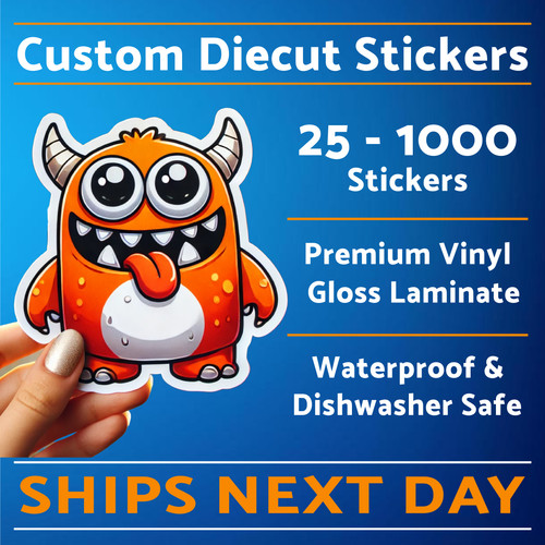 Custom stickers die - custom,